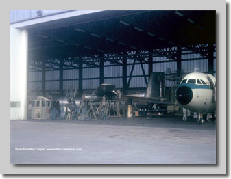 Herald and 1-11 ASJH in Hangar
